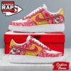 Kansas City Chiefs NFL End Zone Energy Custom Air Force 1 Shoes Sneaker, NFL Air Force 1 Shoes Kansas City Chiefs Nfl End Zone Energy Custom Air Force 1 Shoes Sneaker