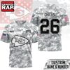 Kansas City Chiefs NFL Salute to Service Custom Name & Number Camo 3D Shirt, Football New Design Shirt 3 Kansas City Chiefs NFL Salute to Service Custom Name & Number Camo 3D Shirt, Football New Design Shirt Kansas City Chiefs Nfl Salute TO Service Custom Name Number Camo 3D Shirt