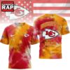 Kansas City Chiefs NFL Sunday Legends Tie Dye 3D Shirt, Football New Design Shirt Kansas City Chiefs Nfl Sunday Legends Tie Dye 3D Shirt