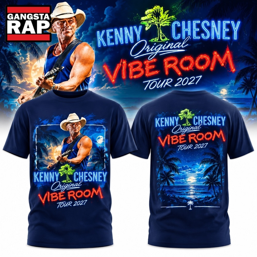 Kenny Chesney Original Vibe Room Tour 2027 Limited Edition T Shirt, Trending 3D Music Shirt Kenny Chesney Original Vibe Room Tour 2027 Limited Edition T Shirt, Trending 3D Music Shirt