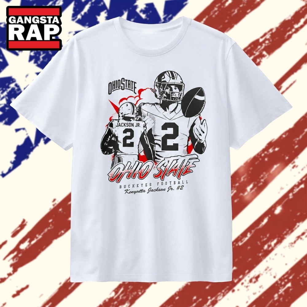 Kenyatta Jackson Jr. Ohio State Electric T Shirt, Trending 2D Shirt Kenyatta Jackson JR Ohio State Electric T Shirt