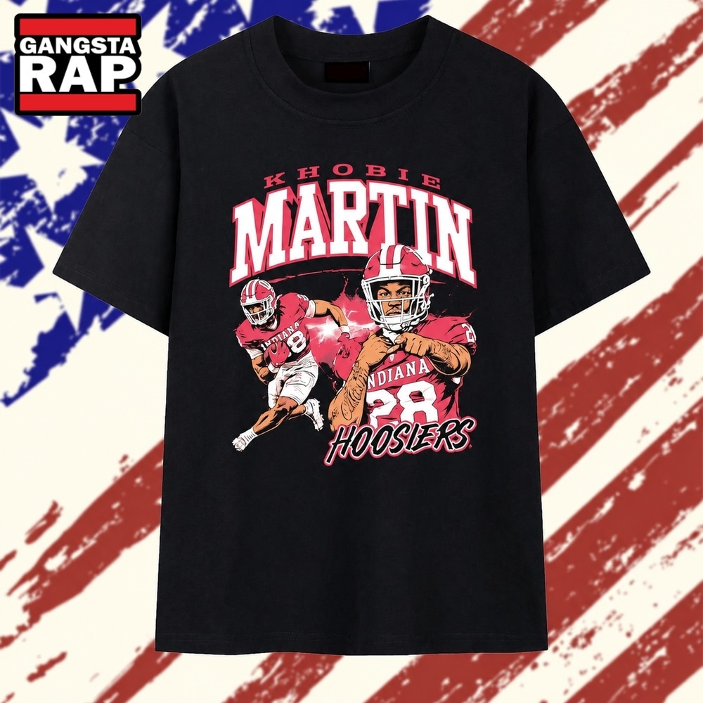 Khobie Martin Indiana Hoosiers 28 College Football T Shirt, Trending 2D Shirt Khobie Martin Indiana Hoosiers 28 College Football T Shirt, Trending 2D Shirt