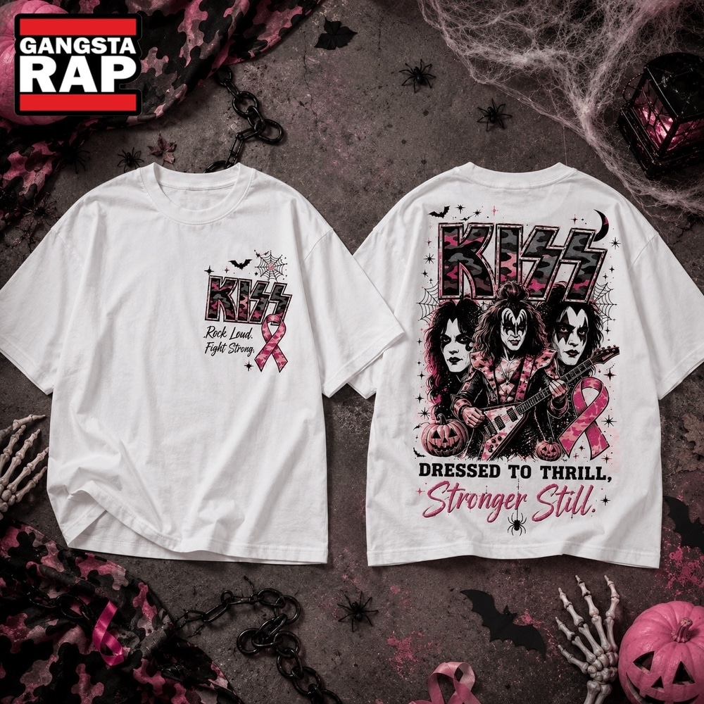 Kiss Outfit Ideas and Style Inspiration 2 Kiss Band Stronger Than the Spotlight 3D Shirt, Trending 3D Music Shirt