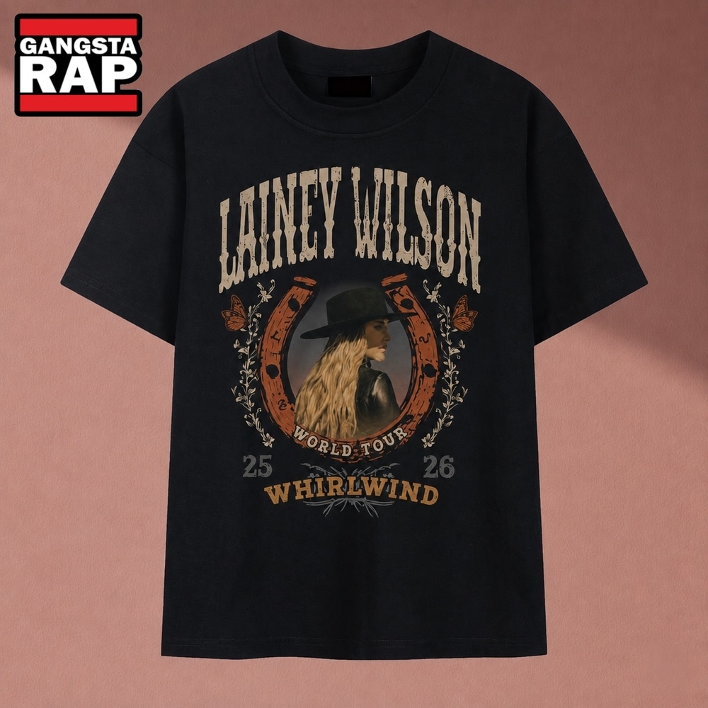 Lainey Wilson Whirlwind World Tour 2025 2026 Country Graphic T Shirt, Music 2D Shirt Lainey Wilson Whirlwind World Tour 2025 2026 Country Graphic T Shirt, Music 2D Shirt