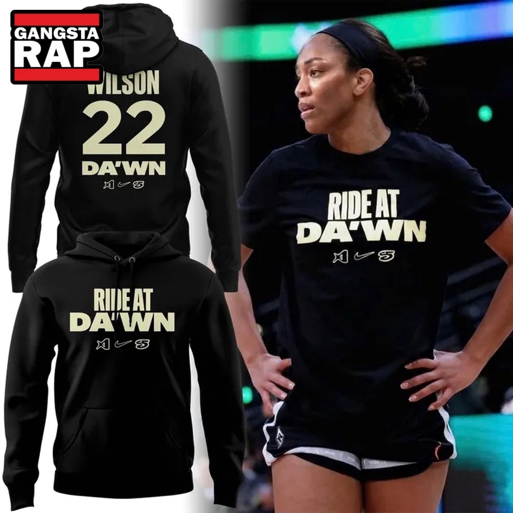 Las Vegas Aces A'ja's Ride at Da'wn 2026 Hoodie, Trending Design Shirt Las Vegas Aces A JA S Ride AT DA WN 2026 Hoodie