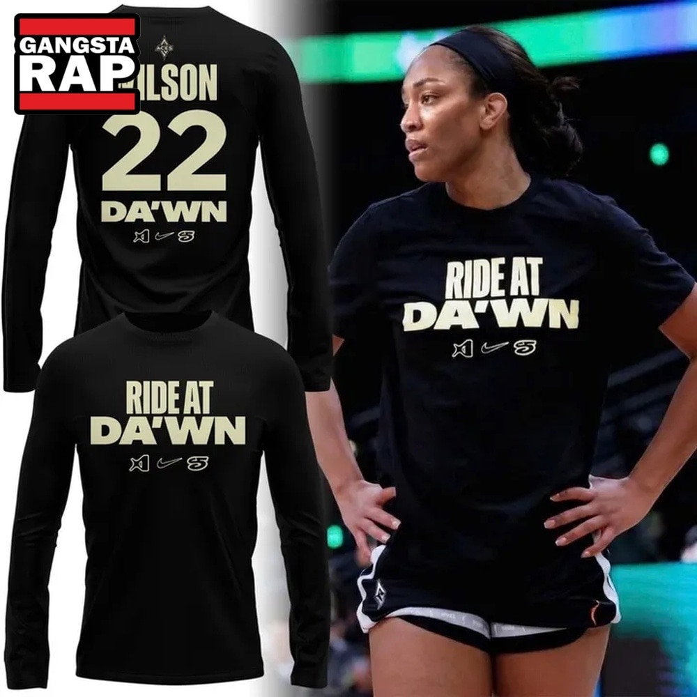 Las Vegas Aces A'ja's Ride at Da'wn 2026 Long Sleeve Shirt, Trending Design Shirt Las Vegas Aces A'ja's Ride at Da'wn 2026 Long Sleeve Shirt, Trending Design Shirt