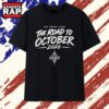 Las Vegas Aces The Road to October 2026 T Shirt, Trending 2D Shirt Las Vegas Aces The Road TO October 2026 T Shirt