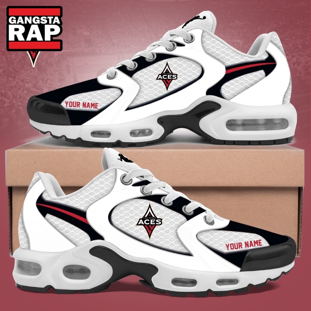 Las Vegas Aces WNBA Custom Name Air Max Plus Shoes Sneakers