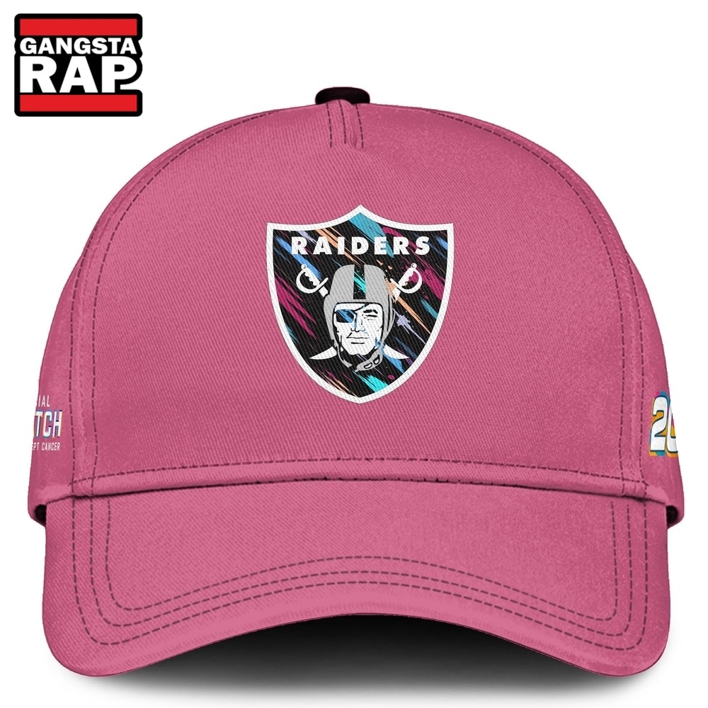 Las Vegas Raiders NFL 2026 Crucial Catch Limited Edition Pink Cap, Trending Baseball Cap Las Vegas Raiders NFL 2026 Crucial Catch Limited Edition Pink Cap, Trending Baseball Cap