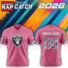 Las Vegas Raiders NFL 2026 Crucial Catch Limited Edition Pink Football Jersey, Trending Football Jersey Las Vegas Raiders Nfl 2026 Crucial Catch Limited Edition Pink Football Jersey