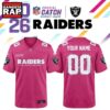 Las Vegas Raiders NFL Crucial Catch 2026 Pink Limited Edition Football Jersey, Trending Football Jersey Las Vegas Raiders Nfl Crucial Catch 2026 Pink Limited Edition Football Jersey