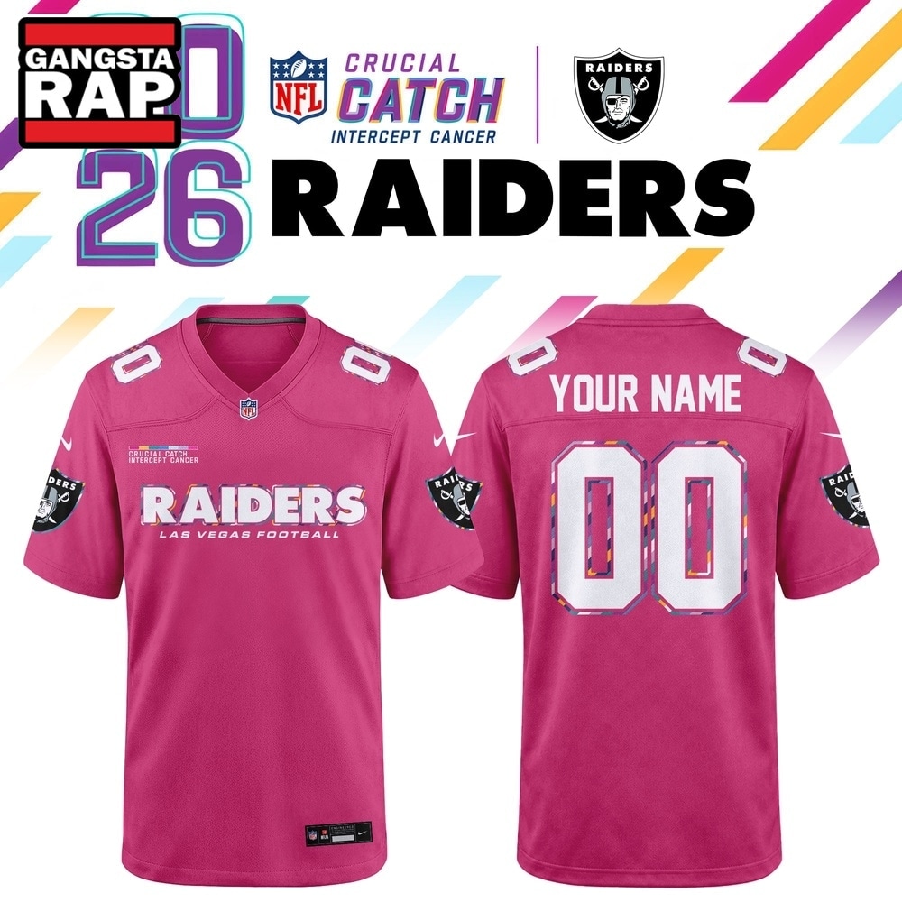Las Vegas Raiders NFL Crucial Catch 2026 Pink Limited Edition Football Jersey, Trending Football Jersey Las Vegas Raiders NFL Crucial Catch 2026 Pink Limited Edition Football Jersey, Trending Football Jersey