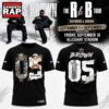 Las Vegas Raiders x Chris Brown The R&B Tour 2026 Graphic T Shirt, Trending Design Shirt Las Vegas Raiders X Chris Brown The R B Tour 2026 Graphic T Shirt