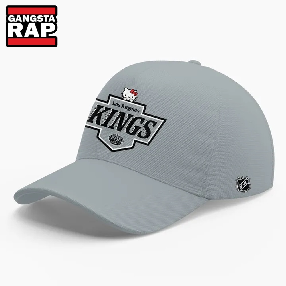 Los Angeles Kings x Hello Kitty 2026 Limited Edition Cap, Trending Baseball Cap Los Angeles Kings x Hello Kitty 2026 Limited Edition Cap, Trending Baseball Cap