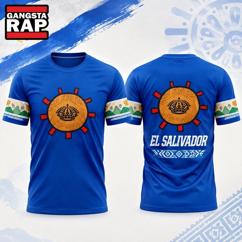 Los Angeles Kings x Salvadoran Heritage T Shirt, Trending Design Shirt Los Angeles Kings X Salvadoran Heritage T Shirt