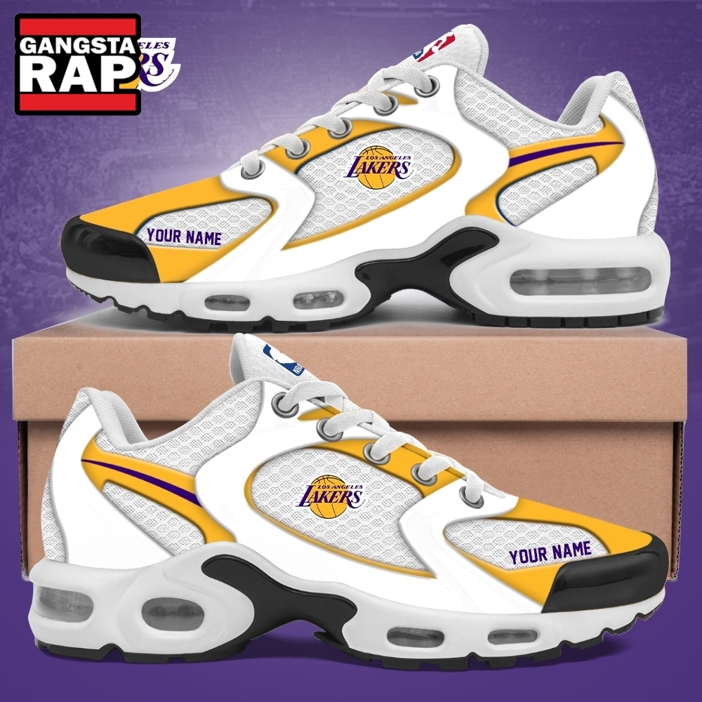 Los Angeles Lakers NBA 2026 27 Season Personalized Air Max Plus Shoes Sneakers