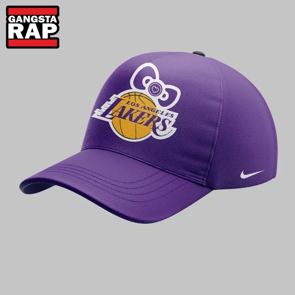Los Angeles Lakers x Hello Kitty Limited Edition 2026 Cap, Trending Baseball Cap Los Angeles Lakers x Hello Kitty Limited Edition 2026 Cap, Trending Baseball Cap