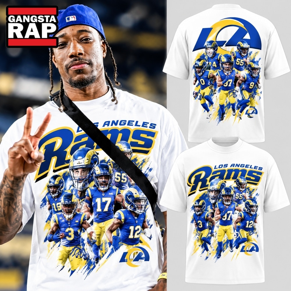 Los Angeles Rams BIG HEAD RAMS 2026 Graphic T Shirt, Trending Design Shirt Los Angeles Rams Big Head Rams 2026 Graphic T Shirt