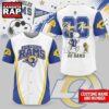 Los Angeles Rams NFL Snoopy Ultimate Game Day Personalized Jersey Shirt, NFL Baseball Jersey 3 Los Angeles Rams NFL Snoopy Ultimate Game Day Personalized Jersey Shirt, NFL Baseball Jersey Los Angeles Rams Nfl Snoopy Ultimate Game Day Personalized Jersey Shirt