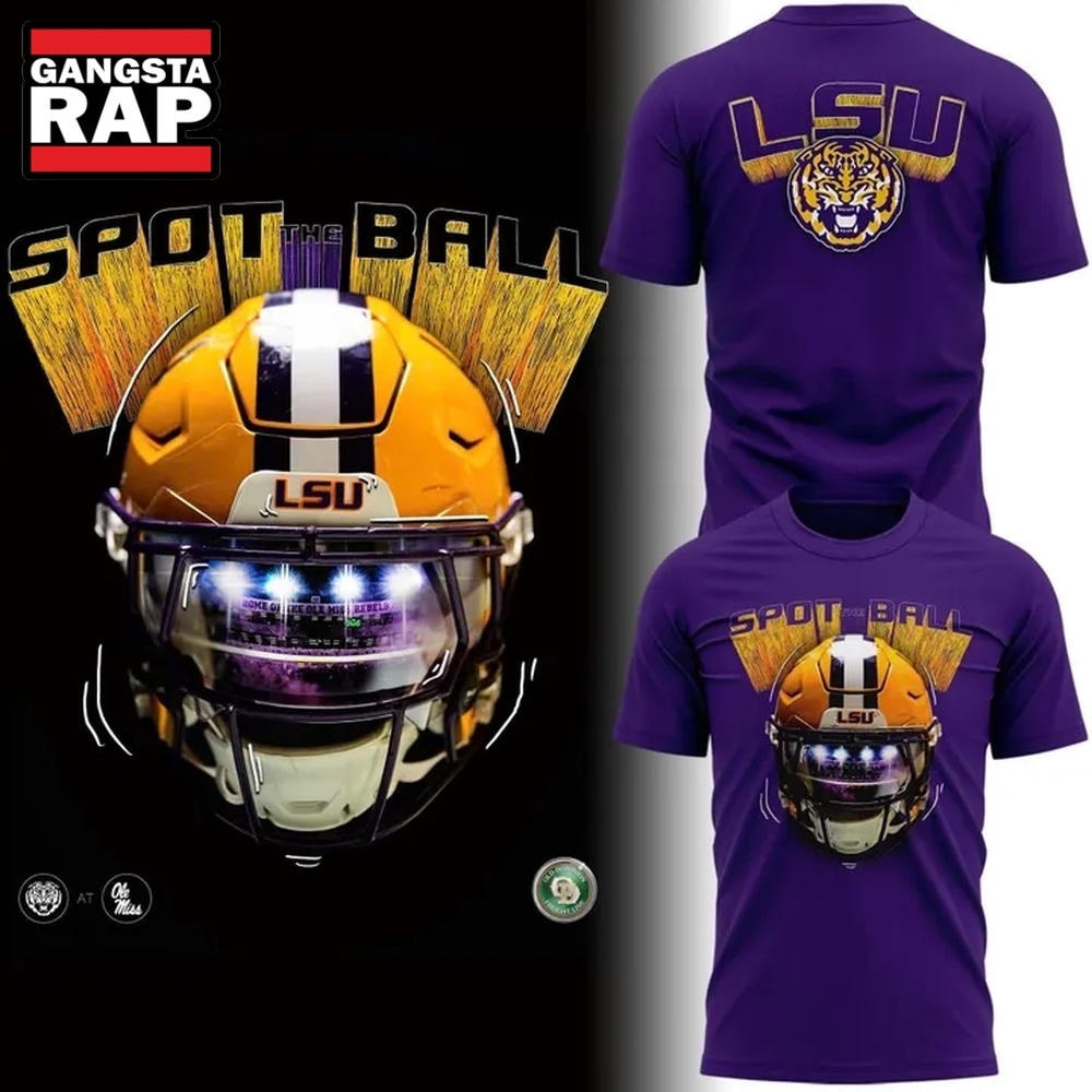 LSU Tigers Football 2026 Spot the Ball Purple T Shirt, Trending Design Shirt Lsu Tigers Football 2026 Spot The Ball Purple T Shirt