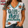 Miami Dolphins NFL Football Flowers Team Pride V Neck T Shirt, NFL V Neck T-Shirt 3 Miami Dolphins NFL Football Flowers Team Pride V Neck T Shirt, NFL V Neck T-Shirt Miami Dolphins Nfl Football Flowers Team Pride V Neck T Shirt