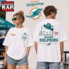 Miami Dolphins NFL Kitty Burger Game Day Unisex 3D Shirt, Football New Design Shirt Miami Dolphins Nfl Kitty Burger Game Day Unisex 3D Shirt