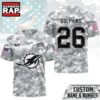 Miami Dolphins NFL Salute to Service Custom Name & Number Camo 3D Shirt, Football New Design Shirt 3 Miami Dolphins NFL Salute to Service Custom Name & Number Camo 3D Shirt, Football New Design Shirt Miami Dolphins Nfl Salute TO Service Custom Name Number Camo 3D Shirt