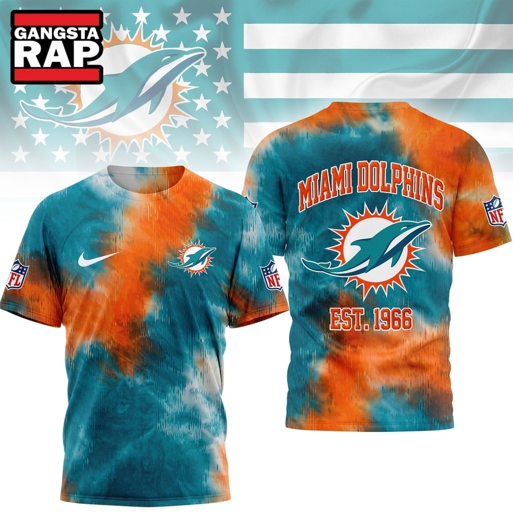 Miami Dolphins NFL Sunday Legends Tie Dye 3D Shirt, Football New Design Shirt Miami Dolphins NFL Sunday Legends Tie Dye 3D Shirt, Football New Design Shirt