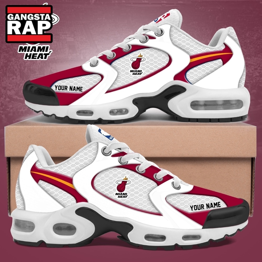 Miami Heat NBA 2026 27 Season Personalized Air Max Plus Shoes Sneakers