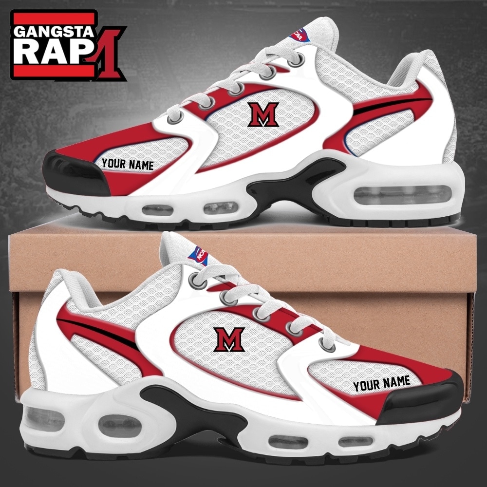 Miami RedHawks NCAA 2026 Personalized Air Max Plus Shoes Sneakers
