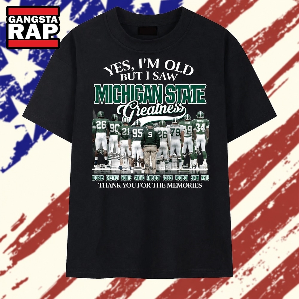 Michigan State Spartans Greatness Legends Signatures Vintage Football T Shirt, Trending 2D Shirt Michigan State Spartans Greatness Legends Signatures Vintage Football T Shirt, Trending 2D Shirt