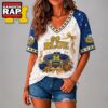 Michigan Wolverines NCAA Floral Stadium Bow V Neck 3D T Shirt, NCAA V Neck T-Shirt 2 Michigan Wolverines NCAA Floral Stadium Bow V Neck 3D T Shirt, NCAA V Neck T-Shirt Michigan Wolverines Ncaa Floral Stadium Bow V Neck 3D T Shirt