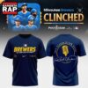 Milwaukee Brewers 2026 Postseason Clinched T Shirt, Trending Design Shirt Milwaukee Brewers 2026 Postseason Clinched T Shirt