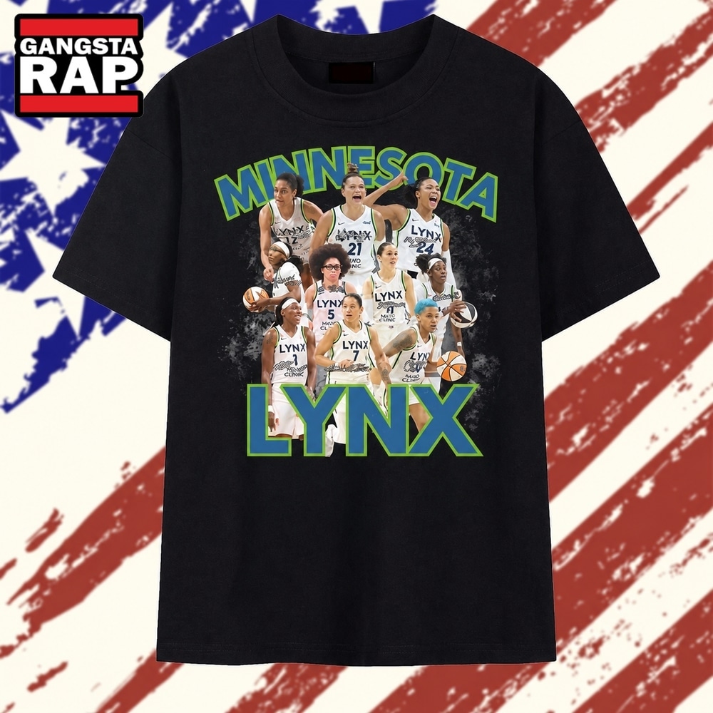 Minnesota Lynx WNBA Team Players Vintage Bootleg Graphic T Shirt, Trending 2D Shirt Minnesota Lynx WNBA Team Players Vintage Bootleg Graphic T Shirt, Trending 2D Shirt