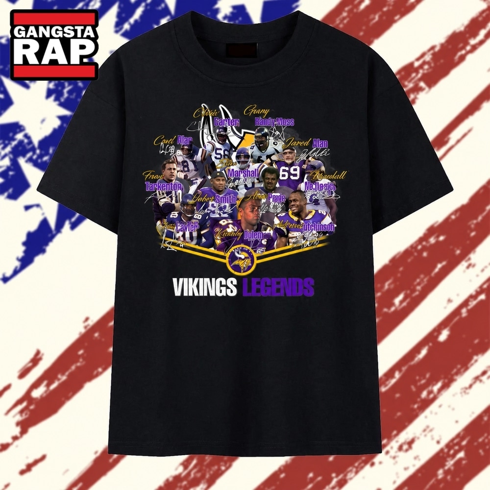 Minnesota Vikings Greats Signatures Vintage Football Graphic T Shirt, Trending 2D Shirt Minnesota Vikings Greats Signatures Vintage Football Graphic T Shirt, Trending 2D Shirt