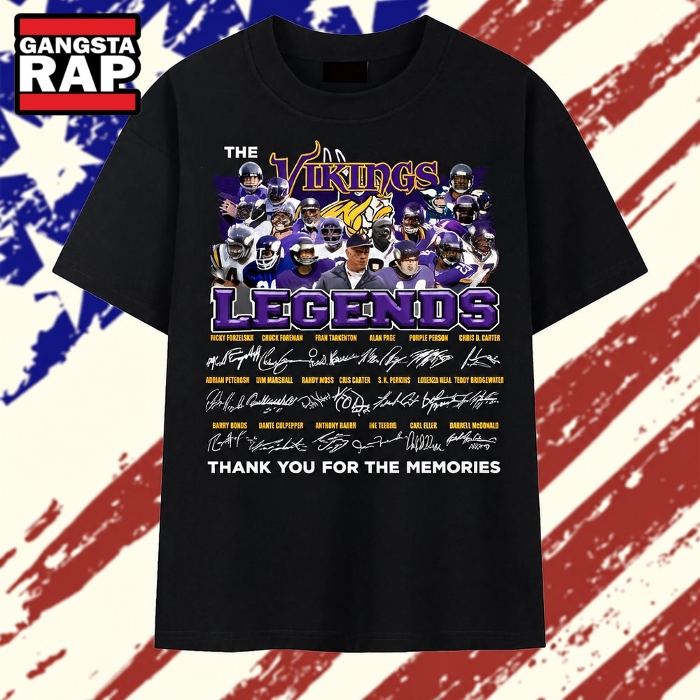 Minnesota Vikings Legends Vintage Roster Signatures Graphic T Shirt, Trending 2D Shirt Minnesota Vikings Legends Vintage Roster Signatures Graphic T Shirt, Trending 2D Shirt
