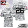 Minnesota Vikings NFL Salute to Service Custom Name & Number Camo 3D Shirt, Football New Design Shirt 3 Minnesota Vikings NFL Salute to Service Custom Name & Number Camo 3D Shirt, Football New Design Shirt Minnesota Vikings Nfl Salute TO Service Custom Name Number Camo 3D Shirt