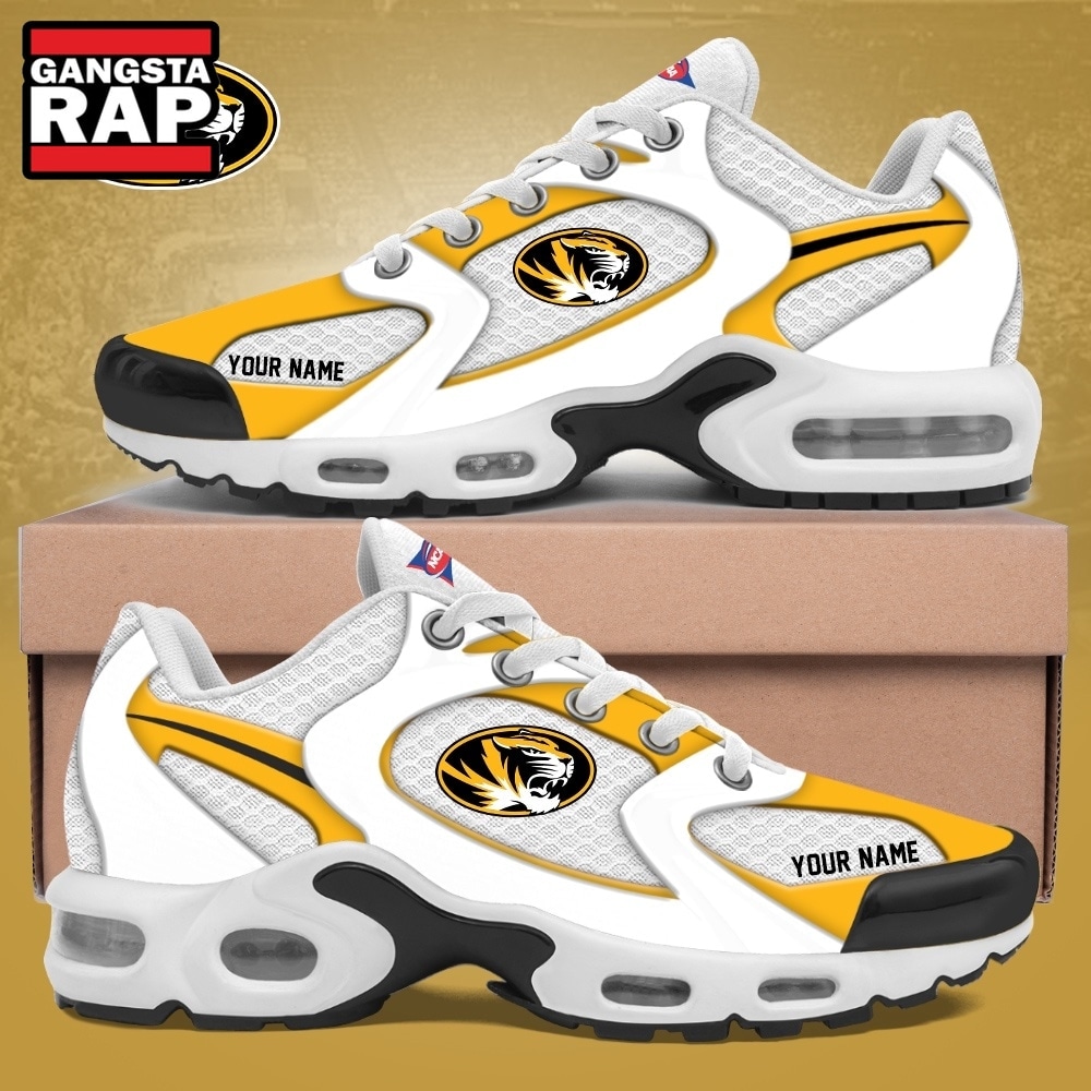Missouri Tigers 2026 NCAA Personalized Air Max Plus Shoes Sneakers
