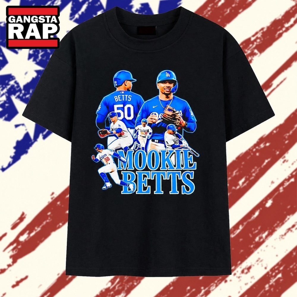 Mookie Betts Los Angeles Dodgers 50 MLB T Shirt, Trending 2D Shirt Mookie Betts Los Angeles Dodgers 50 MLB T Shirt, Trending 2D Shirt