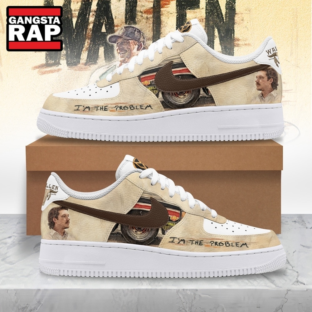 Morgan Wallen I'm The Problem Vintage Country Music Graphic Air Force 1 Shoes, Music Air Force 1 Shoes Morgan Wallen I'm The Problem Vintage Country Music Graphic Air Force 1 Shoes, Music Air Force 1 Shoes