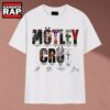 Mötley Crüe Albums Signatures Heavy Metal Vintage Graphic T Shirt, Music 2D Shirt Motley Crue Albums Signatures Heavy Metal Vintage Graphic T Shirt