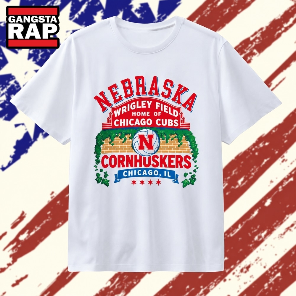 Nebraska Cornhuskers 2026 Volleyball Wrigley Field Chicago T Shirt, Trending 2D Shirt Nebraska Cornhuskers 2026 Volleyball Wrigley Field Chicago T Shirt, Trending 2D Shirt