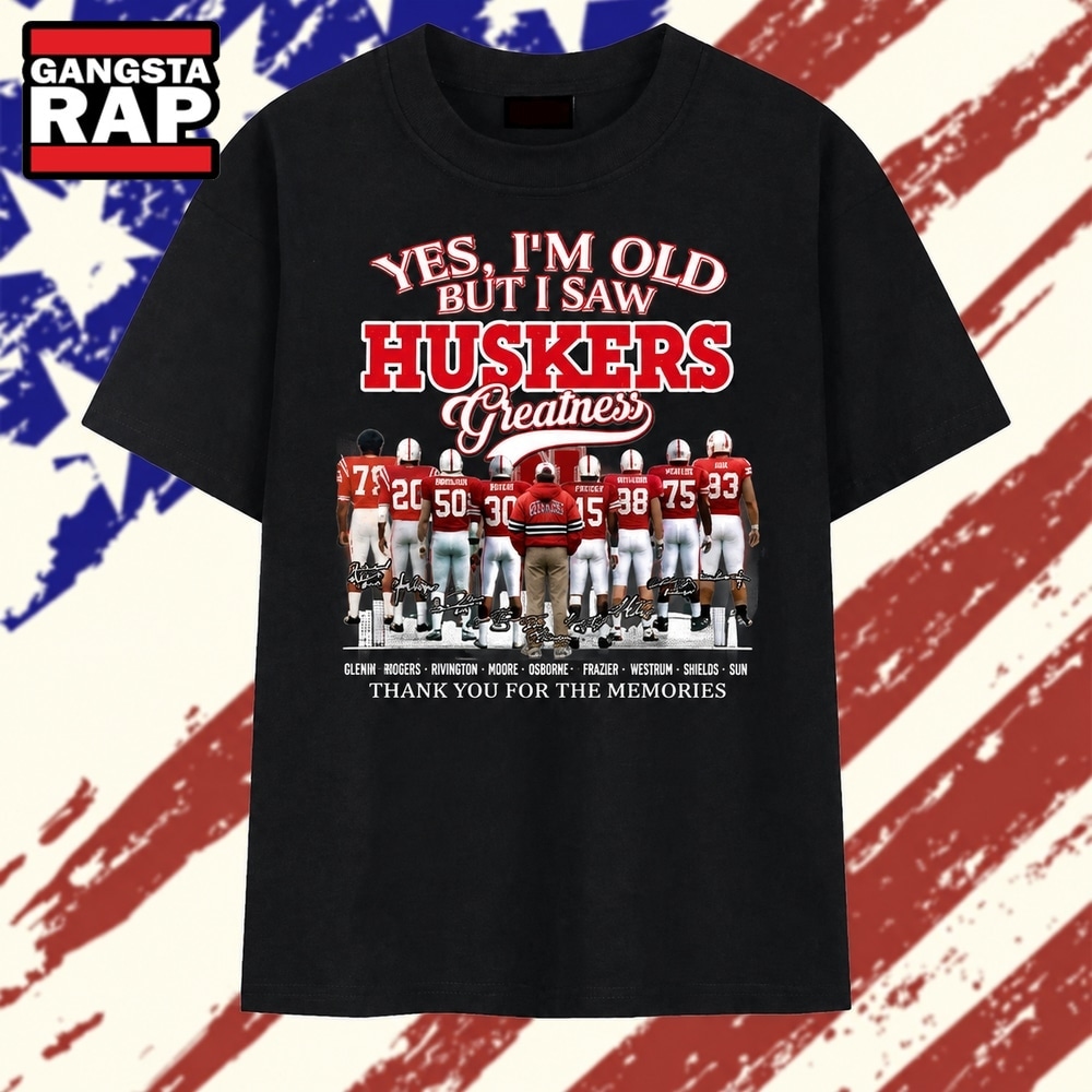 Nebraska Huskers Greatness Vintage Legends Football Graphic T Shirt, Trending 2D Shirt Nebraska Huskers Greatness Vintage Legends Football Graphic T Shirt, Trending 2D Shirt