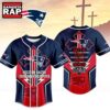 New England Patriots NFL Blessed Beyond The Score Baseball Jersey, NFL Baseball Jersey 3 New England Patriots NFL Blessed Beyond The Score Baseball Jersey, NFL Baseball Jersey New England Patriots Nfl Blessed Beyond The Score Baseball Jersey