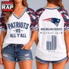 New England Patriots NFL vs All Y' All United We Stand V Neck T Shirt, NFL V Neck T-Shirt 2 New England Patriots NFL vs All Y' All United We Stand V Neck T Shirt, NFL V Neck T-Shirt New England Patriots Nfl VS All Y All United WE Stand V Neck T Shirt