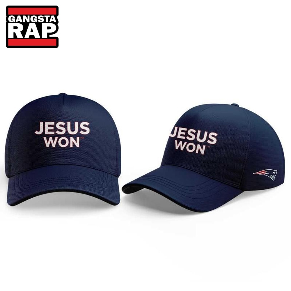 New England Patriots x Jesus Won 2026 Special New Cap, Trending Baseball Cap New England Patriots x Jesus Won 2026 Special New Cap, Trending Baseball Cap