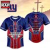 New York Giants NFL Blessed Beyond The Score Baseball Jersey, NFL Baseball Jersey New York Giants Nfl Blessed Beyond The Score Baseball Jersey