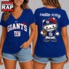 New York Giants NFL Hello Kitty Football V Neck T Shirt, NFL V Neck T-Shirt 3 New York Giants NFL Hello Kitty Football V Neck T Shirt, NFL V Neck T-Shirt New York Giants Nfl Hello Kitty Football V Neck T Shirt