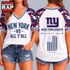 New York Giants NFL vs All Y' All United We Stand V Neck T Shirt, NFL V Neck T-Shirt New York Giants Nfl VS All Y All United WE Stand V Neck T Shirt