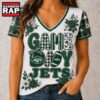 New York Jets NFL Football Flowers Team Pride V Neck T Shirt, NFL V Neck T-Shirt 2 New York Jets NFL Football Flowers Team Pride V Neck T Shirt, NFL V Neck T-Shirt New York Jets Nfl Football Flowers Team Pride V Neck T Shirt